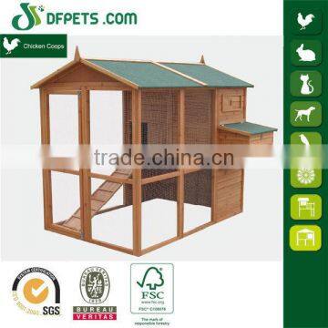 Outdoor Industrial Wooden Chicken Coop For Laying Hens