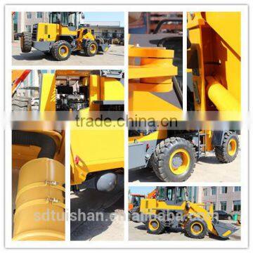 Wheel Loader With Rock Bucket Wit Log Grab Fit Tor Different Fields With Cheap Price photo-5