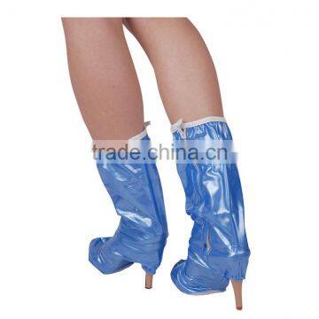 non-disposable washable high tube shoe cover high heel plastic shoe cover