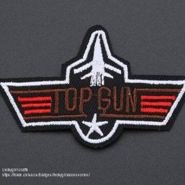 Patch Logo Embroidered Badge Clothes Iron Patch Badge Custom Decals Hand Embroidery Designs photo-4