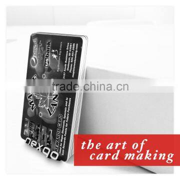 4 Color CMYK Printing Hico/Loco Magnetic Stripe PVC Card