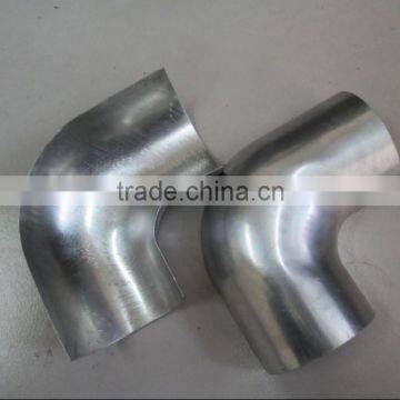 Pressed aluminum elbow halves