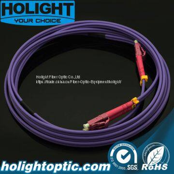 Fiber Patch Cord Duplex LC to LC 3.0mm Om4 Multimode photo-3