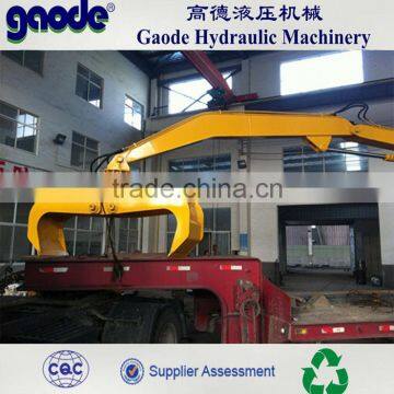 New Customized Hydraulic Waste Orange Peel Grab
