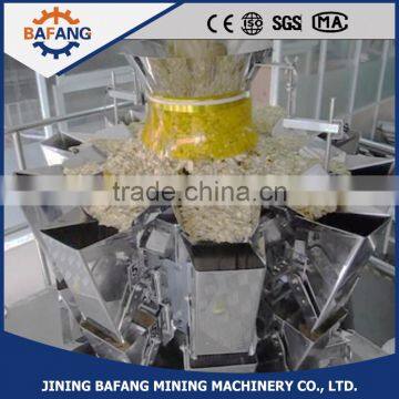 Shrimp puffed food chocolate packing machine
