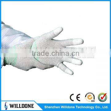High Quality Carbon Fiber ESD Palm Fit Gloves photo-3