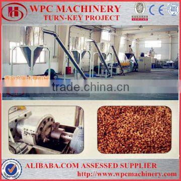 Waste WPC Plastic Profile Recycled Granulating Pelletizer Machine photo-4