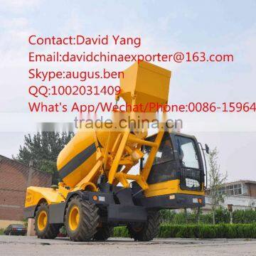 4 WD Concrete Mixer With 2CBM for Sale With Self Loading photo-4