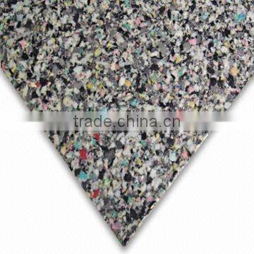 Non Woven Fabrics/PU Foam Rebonded Carpet Underlay/cushion photo-2