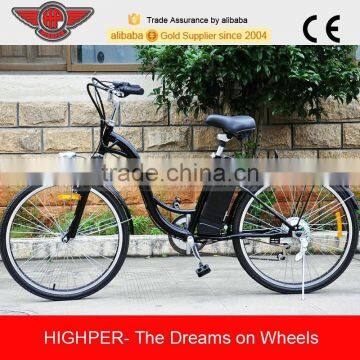 2015 High Quality 250W 26" Electric Bicycle Bike with EN15194 and EN14764 (EL06S)