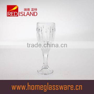 100ml Crystal glass wine cup with hot selling in china