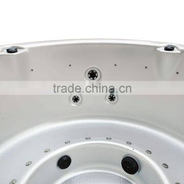 A400 Rustic Wooden Spa Whirlpool Portable Bathtub for 4~ 5 Adults photo-6