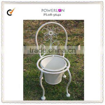 Antique New Item Wrought Iron Outdoor Metal Flower Pot photo-5