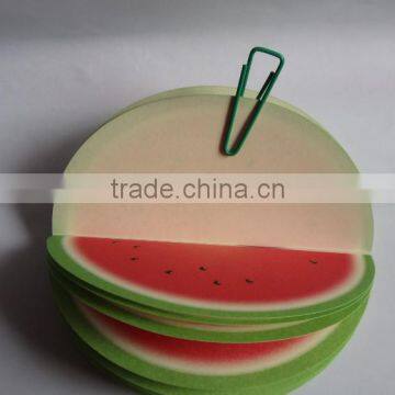 Promotional Watermelon Shape Sticky Note Pad photo-3