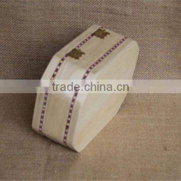 Natural Transparent Wooden Diamond Display Box photo-4