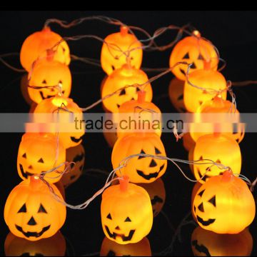 N93 3.5M Halloween Props Haunted House Supplies Bar Decoration 16 LED Pumpkin String Light Fairy lights Festival Lamp