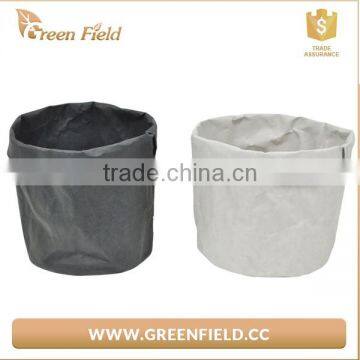 Green Field Washable Kraft Paper Storage Bag