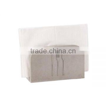 Handmade Hotel Decoration Plain Concrete Christmas Napkin Holders photo-6