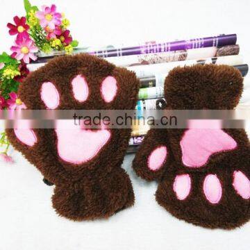 Plush animal hand glove stuffed animal hand glove