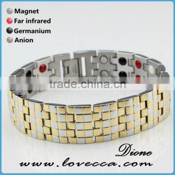 Arthritis Pain Relief Double Strength Magnetic Elements Therapy Magnetic Bracelets for Men photo-2