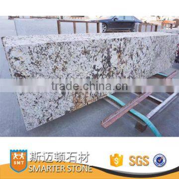 White Santa countertop giallo brazil granite kitchen top for hotel