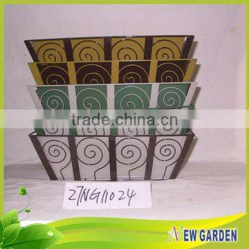 Beautiful Outdoor Garden Supply Metal Hanging Flower Pot Stand photo-2