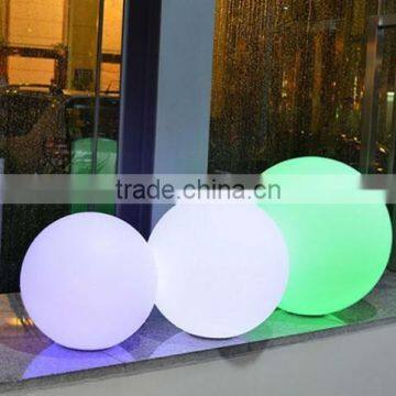 Solar Powered Giant RGB Plastic Flowing LED Light Ball With 16 Colors Change photo-5