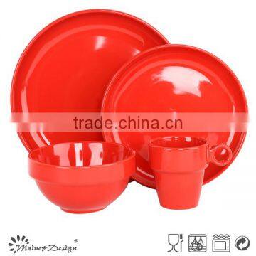 Set16 Ceramic Dinnerware Set Solid Color Dinner Set Stoneware Stackable Dinner Set Gift Box Packing photo-2