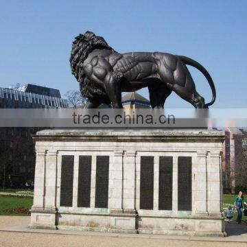 Bronze Factory Metal Metal Crafts Bronze Lion Statue for Sale photo-3