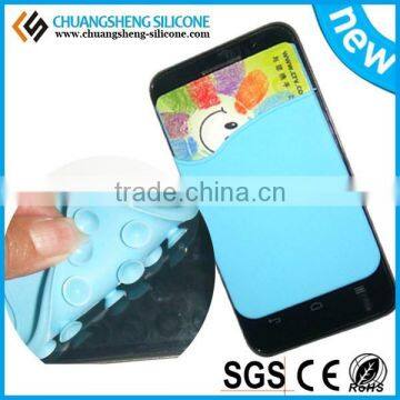 1 Pcs Anti-slip Silicone Suction Cup Mat Phone Holder Rectangle Sucker for Cellphone photo-3