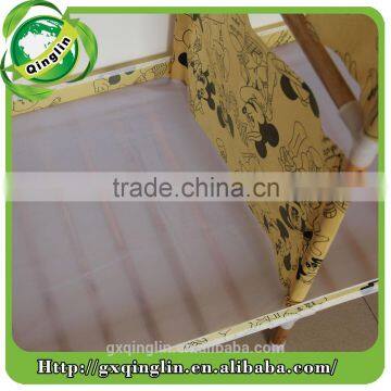 Simple Folding Oxford Fabric High Qulity Solid Wood Bedroom Wardrobes photo-4