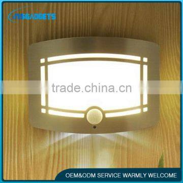 Creative Human Body Sensor Night Light With Warm and White Light photo-2