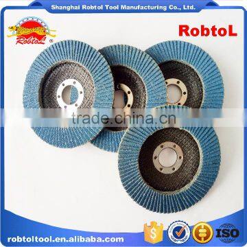 5" 125mm Flap Disc Zirconia Plastic Back Cover Aluminum Oxide Grinding Wheel Abrasive Flap Disk Flap Wheel Sanding photo-5