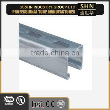 Unistrut products galvanized c channel