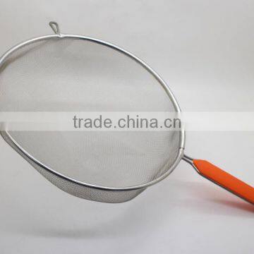 Kitchen Accessories Stainless Steel Cooking Splatter Screen With Plastic Handle for Splatter Cuard Fits photo-2