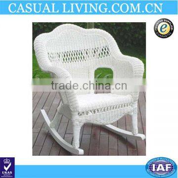 Outdoor Patio Furniture Extra Wide Rattan Wicker Rocking Chairs For Sale