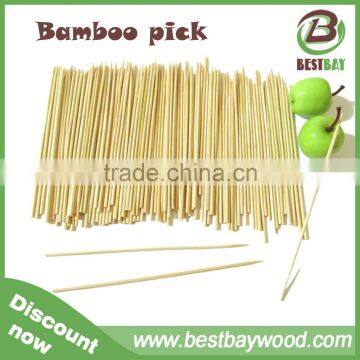 2015 hot sell bamboo picks for barbecue, fruit, cakes