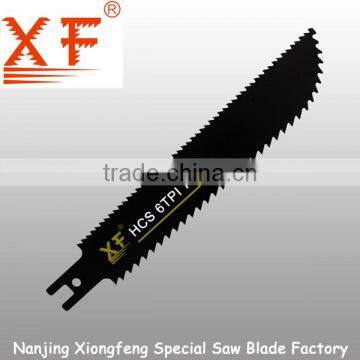 XF-D818:6TPI and 10TPI HCS Double edge reciprocating saw blade saber saw blade, drywall cutting tools