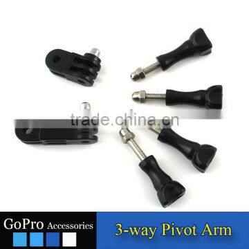 2016 New Wholesale 3-way Pivot Arm for Sports Camera Accessory Action Camera Accessory photo-2