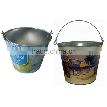 Tin ice bucket