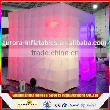 Hot Sale LED Inflatable Photo Booth For Wedding Decoration