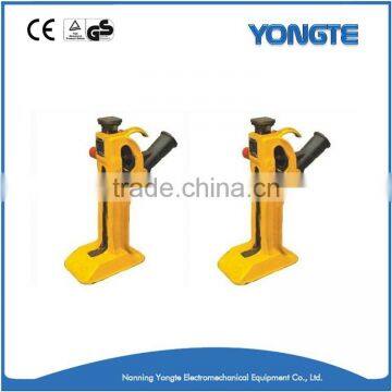 Steel rack jack / rack and pinion jack