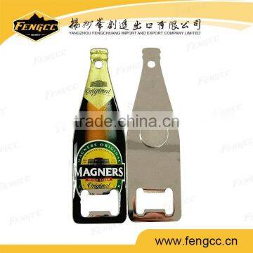 Custom Print Logo Long Shape Beer Bottle Opener photo-3