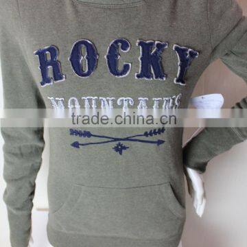 Lady Fashion Printing and Embroidery Hoody photo-3