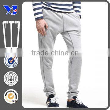 Gray attractive soft men casual sports cotton pants