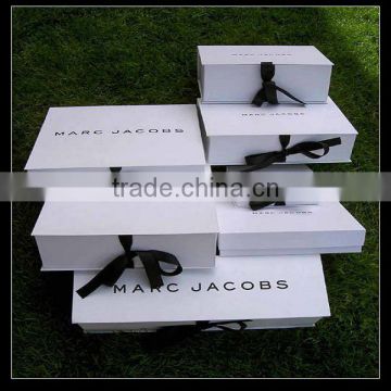 Flat Packed Folding Cosmetic Box White Printed Boxes Shenzhen Factory