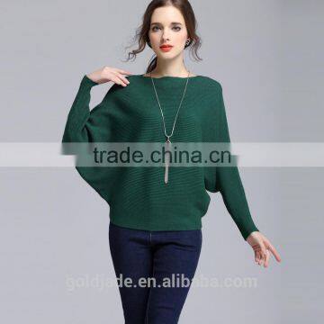 2017 Winter Women Knitted Wool Sweater Design For Girl Winter Pullover Sweater photo-5