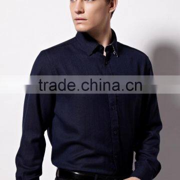 New Design Made to Measure Cotton Slim Men Shirt BSZ0085 photo-2
