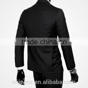 GZY New Fashion Grey Coat Pant Men Suit Factory Wholesale photo-4