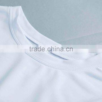 Sublimation Blank French Terry T-shirt Custome Design Print no Minimum Quantity Real Factory photo-3